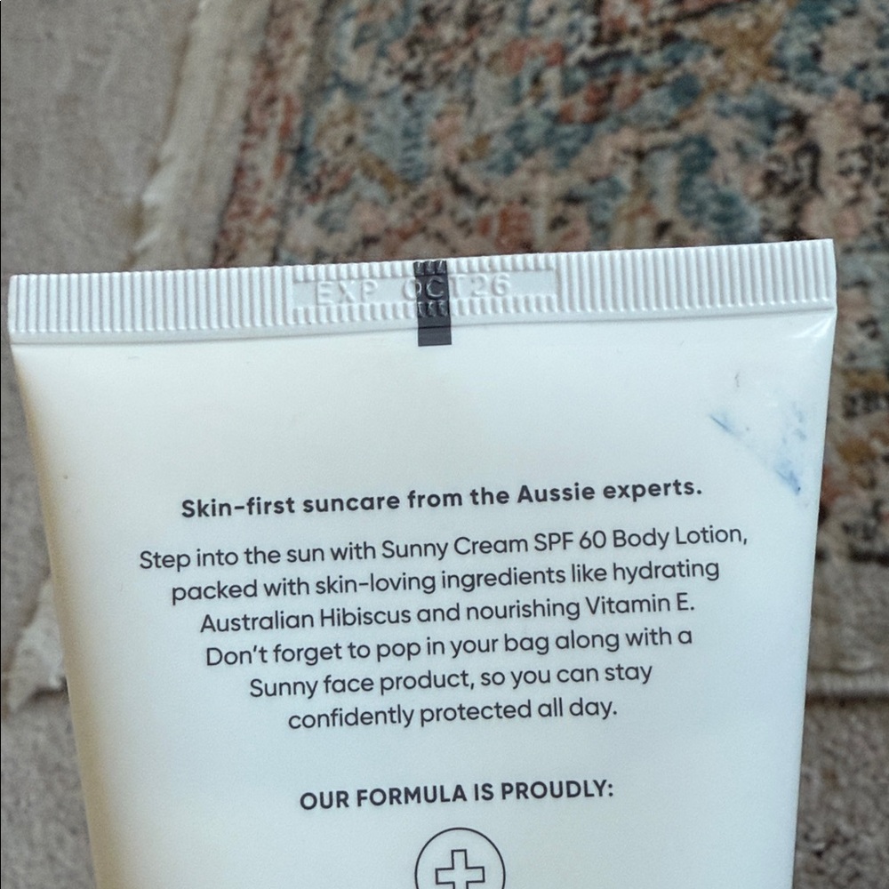 NEW- Bondi Sands Sunny Cream SPF 60 Body Lotion Sunscreen - Picture 6 of 7